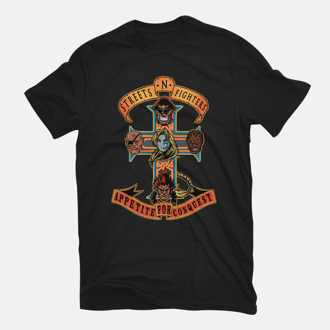 Streets N Fighters-Mens-Premium-Tee-AndreusD
