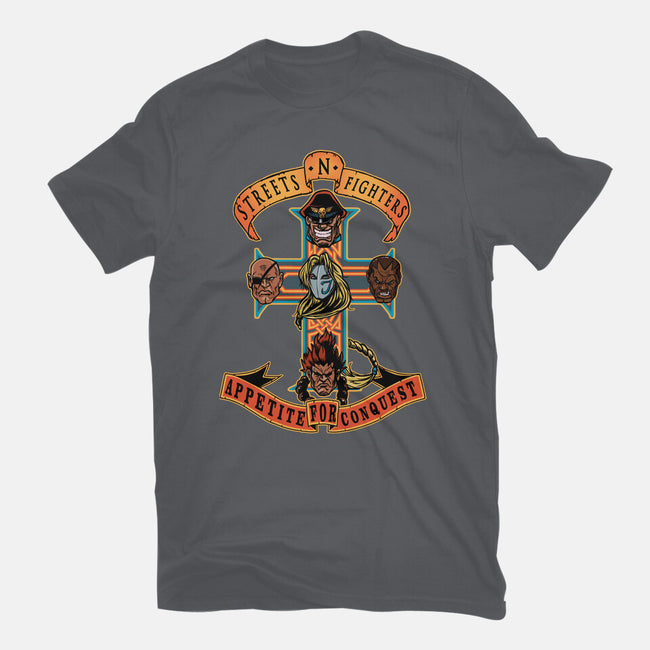 Streets N Fighters-Mens-Premium-Tee-AndreusD