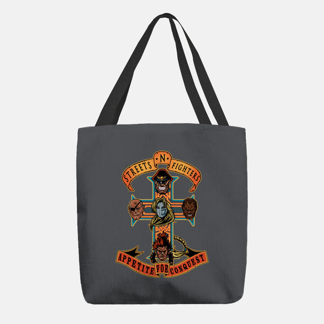 Streets N Fighters-None-Basic Tote-Bag-AndreusD