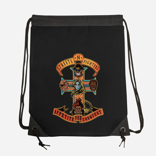 Streets N Fighters-None-Drawstring-Bag-AndreusD