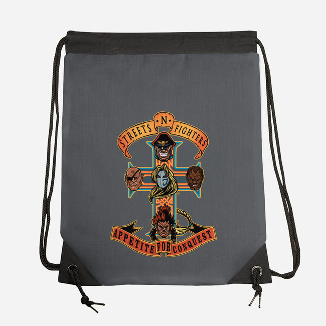 Streets N Fighters-None-Drawstring-Bag-AndreusD