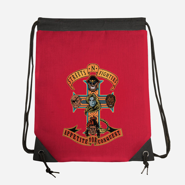 Streets N Fighters-None-Drawstring-Bag-AndreusD