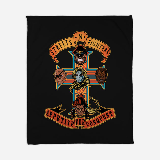 Streets N Fighters-None-Fleece-Blanket-AndreusD