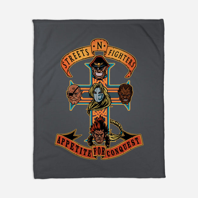 Streets N Fighters-None-Fleece-Blanket-AndreusD