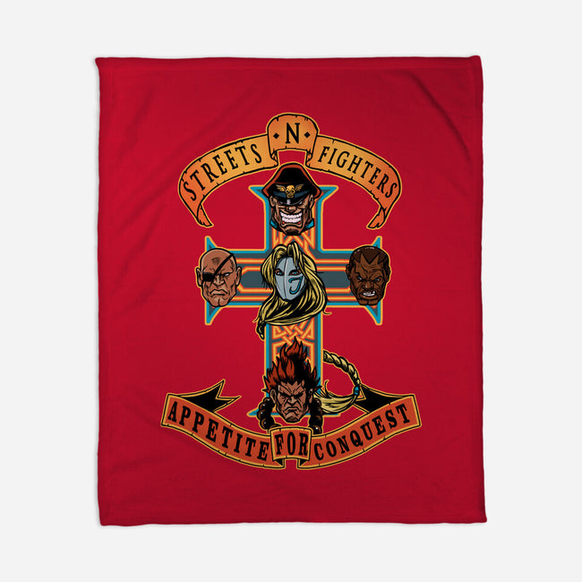 Streets N Fighters-None-Fleece-Blanket-AndreusD