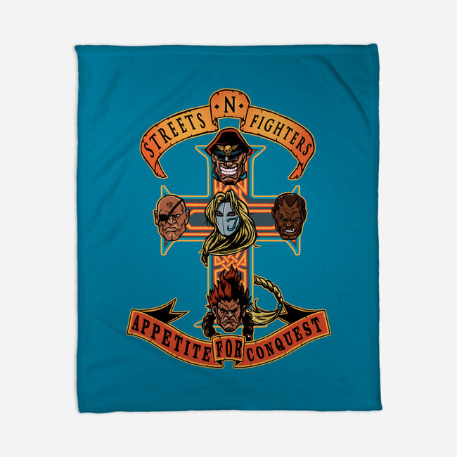 Streets N Fighters-None-Fleece-Blanket-AndreusD