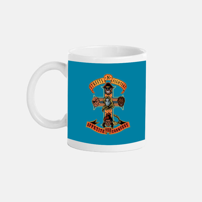 Streets N Fighters-None-Mug-Drinkware-AndreusD