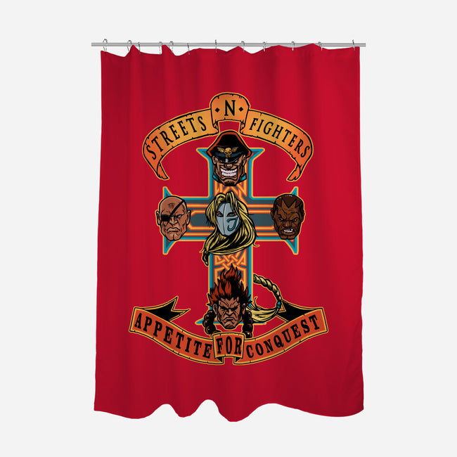 Streets N Fighters-None-Polyester-Shower Curtain-AndreusD