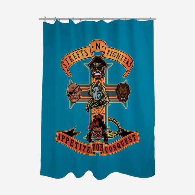 Streets N Fighters-None-Polyester-Shower Curtain-AndreusD