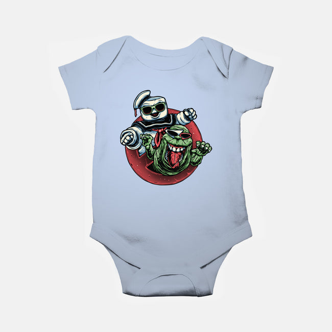 Spooky Duo-Baby-Basic-Onesie-glitchygorilla
