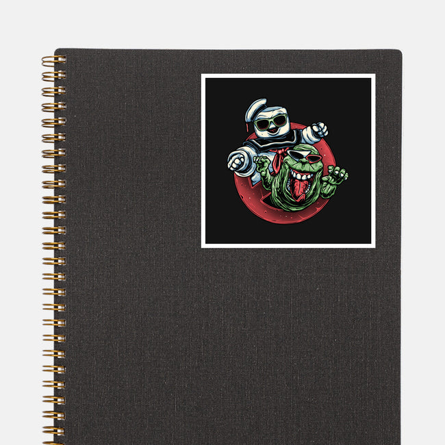 Spooky Duo-None-Glossy-Sticker-glitchygorilla