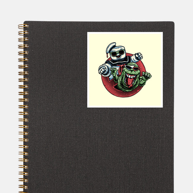 Spooky Duo-None-Glossy-Sticker-glitchygorilla