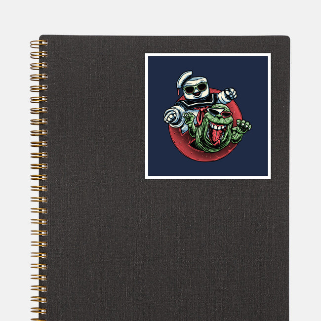 Spooky Duo-None-Glossy-Sticker-glitchygorilla
