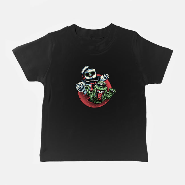 Spooky Duo-Baby-Basic-Tee-glitchygorilla