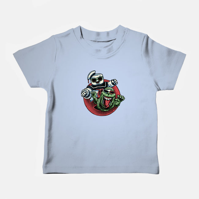 Spooky Duo-Baby-Basic-Tee-glitchygorilla