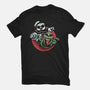 Spooky Duo-Mens-Basic-Tee-glitchygorilla