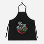 Spooky Duo-Unisex-Kitchen-Apron-glitchygorilla