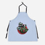Spooky Duo-Unisex-Kitchen-Apron-glitchygorilla