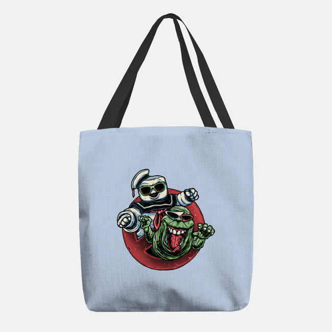 Spooky Duo-None-Basic Tote-Bag-glitchygorilla