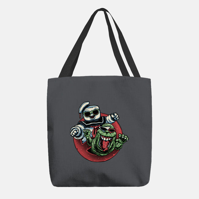 Spooky Duo-None-Basic Tote-Bag-glitchygorilla