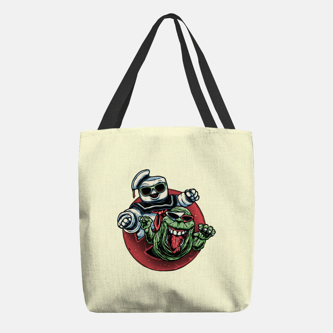 Spooky Duo-None-Basic Tote-Bag-glitchygorilla