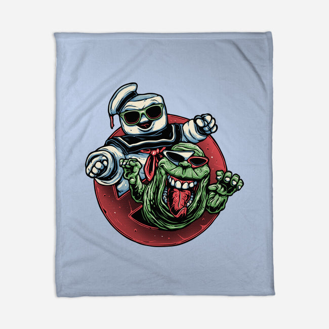 Spooky Duo-None-Fleece-Blanket-glitchygorilla