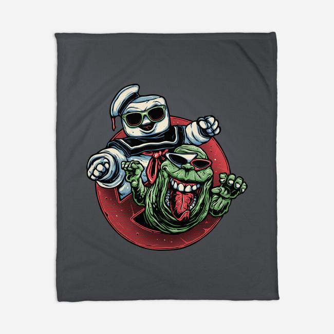 Spooky Duo-None-Fleece-Blanket-glitchygorilla