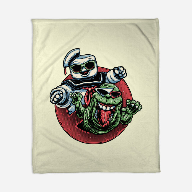 Spooky Duo-None-Fleece-Blanket-glitchygorilla