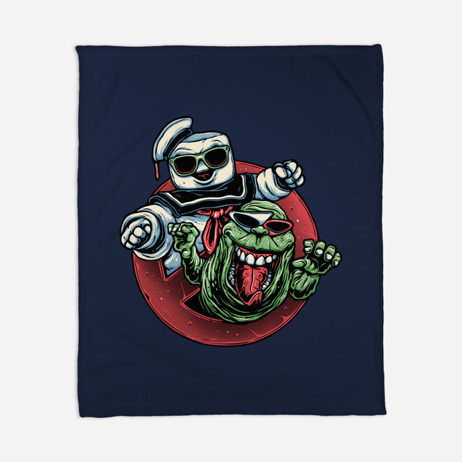 Spooky Duo-None-Fleece-Blanket-glitchygorilla
