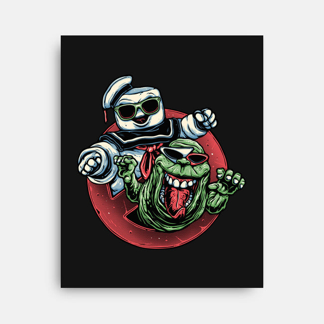 Spooky Duo-None-Stretched-Canvas-glitchygorilla