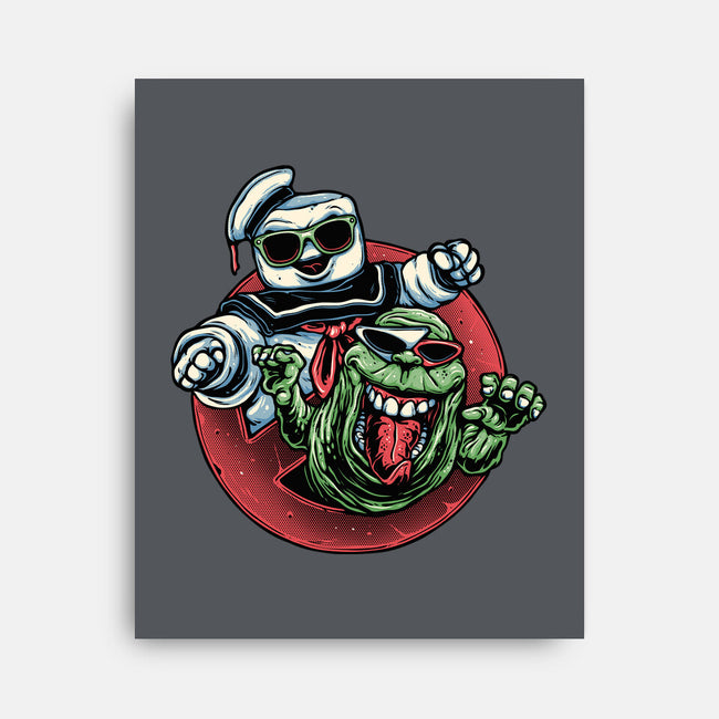 Spooky Duo-None-Stretched-Canvas-glitchygorilla