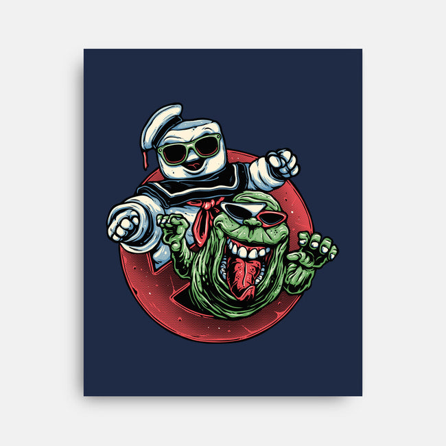 Spooky Duo-None-Stretched-Canvas-glitchygorilla