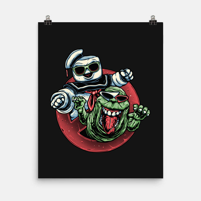 Spooky Duo-None-Matte-Poster-glitchygorilla