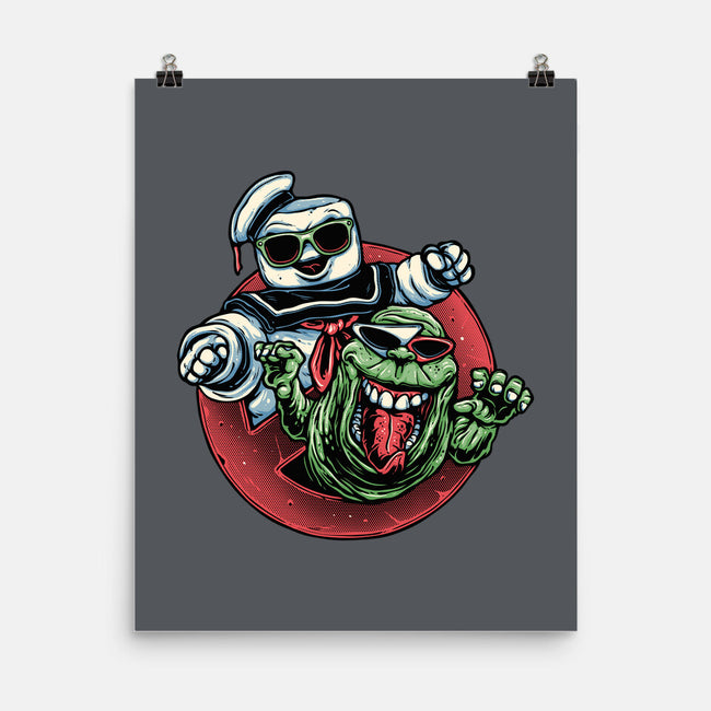 Spooky Duo-None-Matte-Poster-glitchygorilla