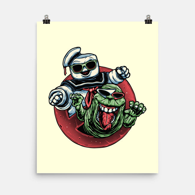 Spooky Duo-None-Matte-Poster-glitchygorilla