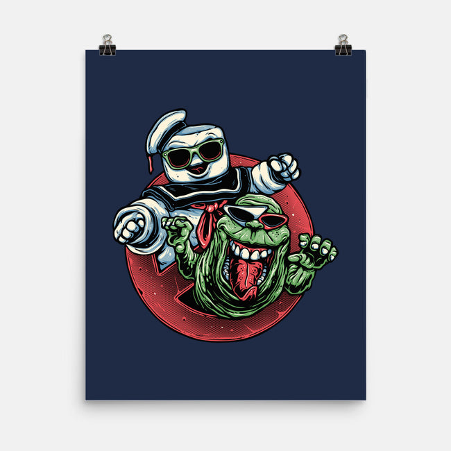 Spooky Duo-None-Matte-Poster-glitchygorilla