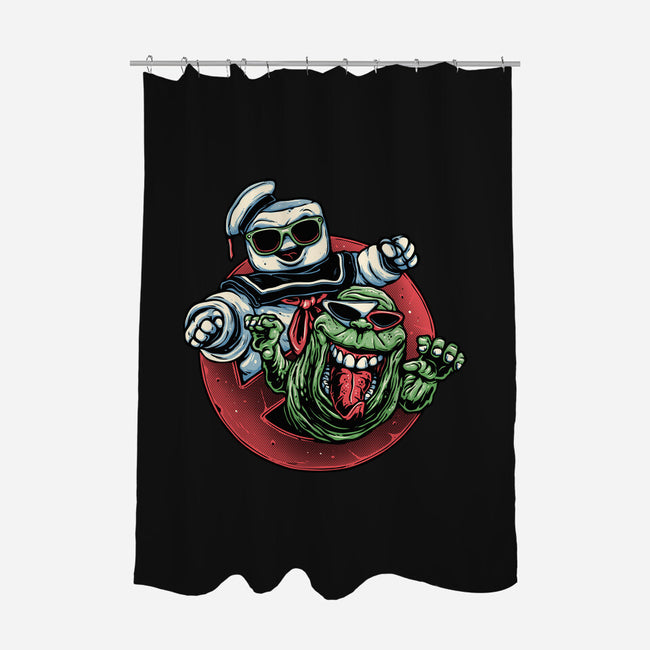 Spooky Duo-None-Polyester-Shower Curtain-glitchygorilla