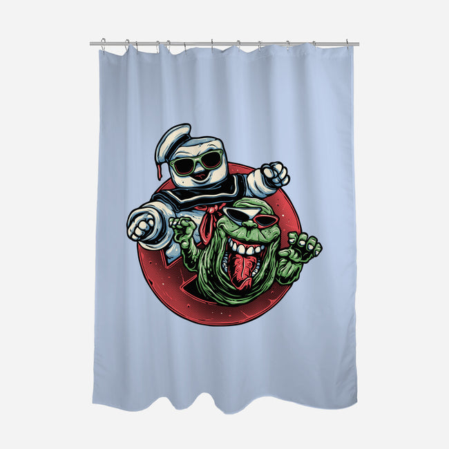 Spooky Duo-None-Polyester-Shower Curtain-glitchygorilla