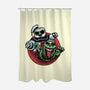 Spooky Duo-None-Polyester-Shower Curtain-glitchygorilla