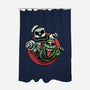 Spooky Duo-None-Polyester-Shower Curtain-glitchygorilla