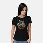 Spooky Duo-Womens-Basic-Tee-glitchygorilla