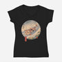 Catfish-Womens-V-Neck-Tee-vp021