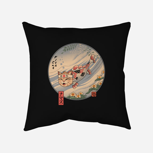 Catfish-None-Removable Cover w Insert-Throw Pillow-vp021