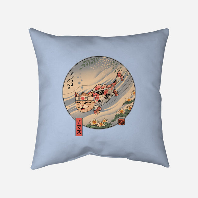 Catfish-None-Removable Cover w Insert-Throw Pillow-vp021