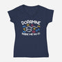 Dopamine Made Me Do It-Womens-V-Neck-Tee-NemiMakeit