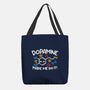 Dopamine Made Me Do It-None-Basic Tote-Bag-NemiMakeit
