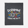 Dopamine Made Me Do It-None-Fleece-Blanket-NemiMakeit