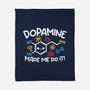 Dopamine Made Me Do It-None-Fleece-Blanket-NemiMakeit