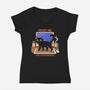 I Am A Programmer-Womens-V-Neck-Tee-Popnotic