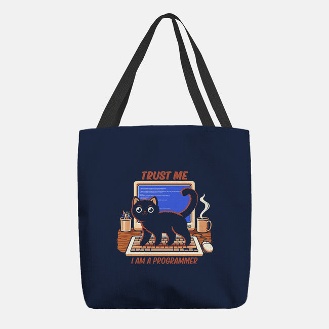 I Am A Programmer-None-Basic Tote-Bag-Popnotic